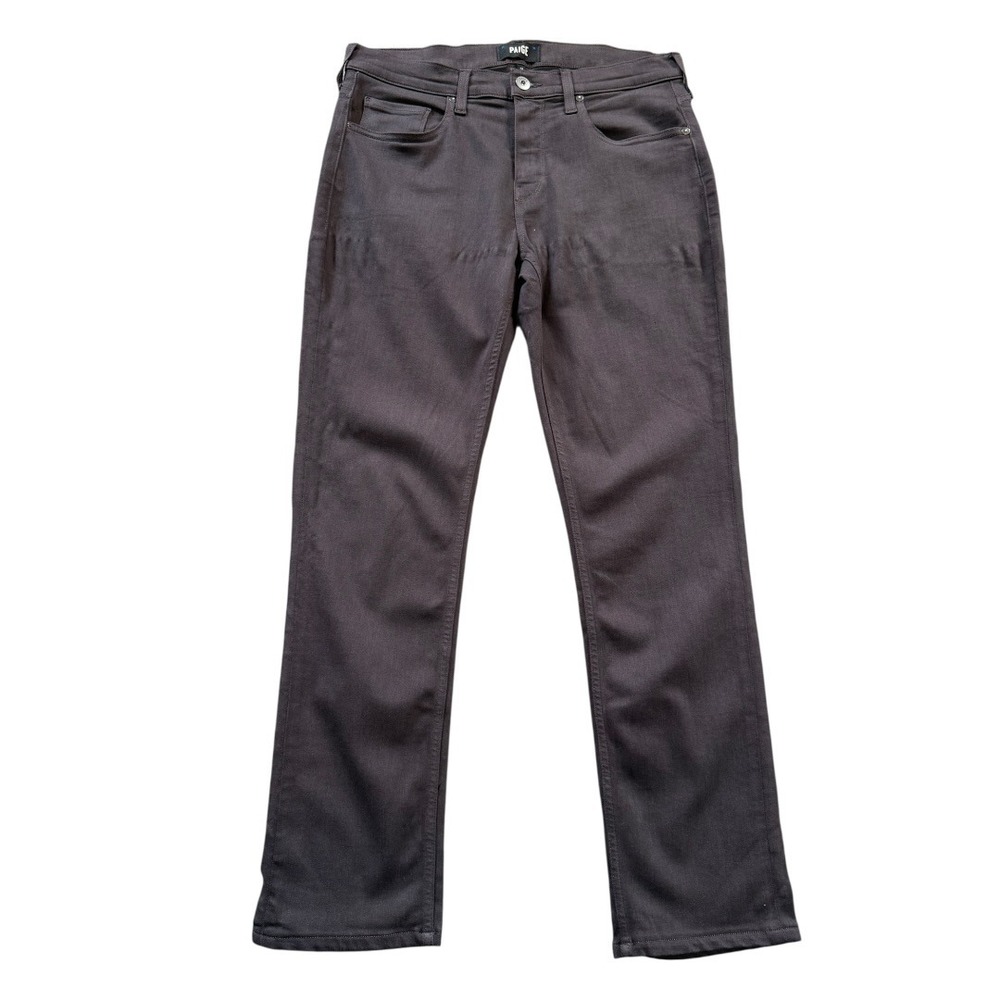 PAIGE‎ Federal Slim Straight Pants Mens 31 Twilight Dark Brown M655799-7550
